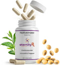 Nattokinase 3000 FU + Serratiopeptidase + Rutin – Cardiovascular &amp Circulatory Support – Natto NSP-2™ Non-GMO Soy – 60 Capsules – Healthy Blood Flow &amp Arterial Function – by Eternity Medicine
