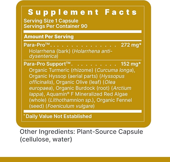 Premier Research Labs ParaStat - Intestinal Cleanse Natural Gut Cleanse for Women &amp Men Support for Colon Detox Bloating Digestion &amp Constipation - 90 Capsules (30 Day Supply)