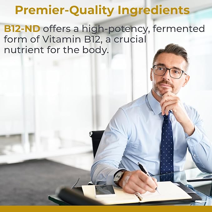 Premier Research Labs B12-ND - Vitamin B12 Liquid B12 Vitamins B12 Drops B-12 Tincture with Methylcobalamin Adenosylocobalamin Hydroxcobalamin 1000 mcg B12 Per Serving - 2 Fl Oz