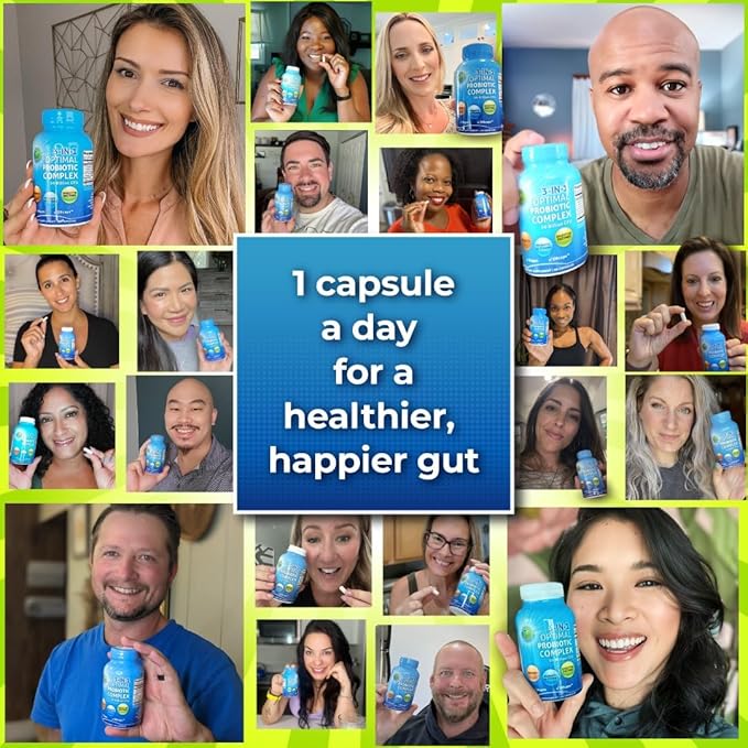 Bone Health &amp Gut Support Bundle – 3-in-1 Probiotic 50 Billion CFU Prebiotic and Digestive Enzymes + Plant-Based Calcium Magnesium Zinc D3 K2 &amp Organic Turmeric – Vegan Non-GMO Clean La