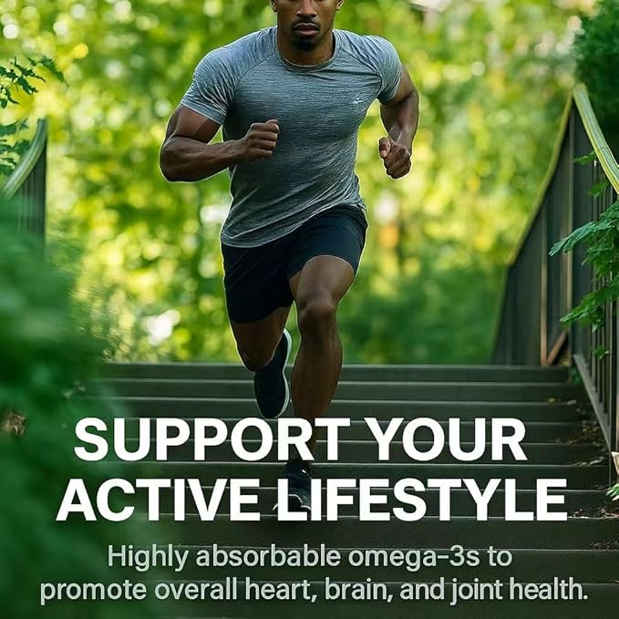 FFTSH Pure Quality – High Strength Omega 1300 Fish Oil 120 Softgel Capsules