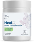 The Amino Co. - Heal - Post Workout Recovery Drink with Pure Eaa Amino Acid Formula -Creatine Monohydrate Powder for Efficient Muscle Repair Vegan and Keto-Friendly with Sour Apple Flavor - 10.89oz.