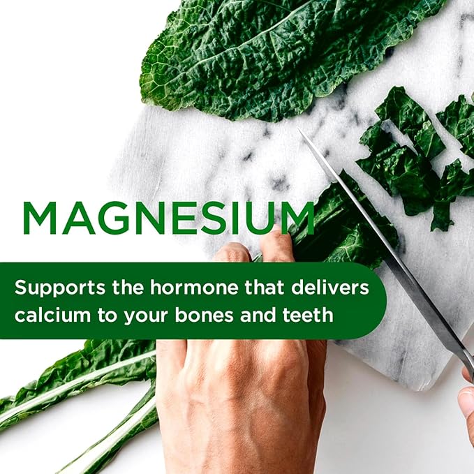 Emerald Labs Magnesium 400mg - Bone &amp Sleep Support with Albion Magnesium* - Vegan Friendly - 120 Vegetable Capsules (30-Day Supply)