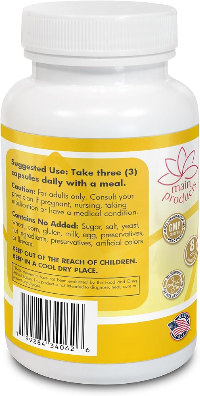 Glucosamine Chondroitin MSM Hyaluronic Acid Ashwagandha Turmeric Ginger Arnica - Joint Support Supplement Micronized 2430mg 2 Pack