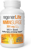 Natural Factors Regenerlife NMN NAD+ Boost 300MG 60 Vegetarian Capsules