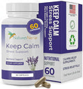 Nature's Nectar Anxiety and Stress Relief Supplements – Keep Calm Capsules with Ashwagandha GABA Magnesium &amp 5-HTP – Nervousness &amp Irritability Mood Supports Relaxation Lemon Balm 60 Filled