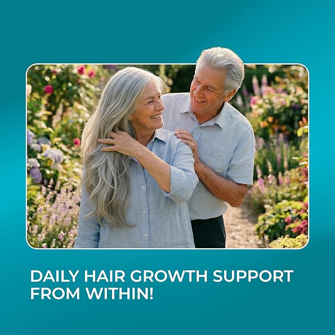 PUREHEALTH RESEARCH ReGrow - Hair Growth Vitamins - Hair Supplement for Scalp &amp Thickness Support - with Saw Palmetto Biotin Hydrolized Bovine Collagen Hydrolized Keratin &amp More - 60 Capsul