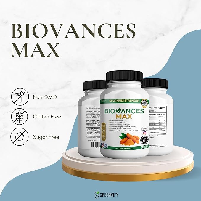 Bioances Max Joint Support Supplement Glucosamine (1)