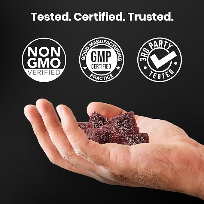 Cured Shilajit Gummies for Men with 85+ Trace Minerals Fulvic &amp Humic Acid | Natural Energy Stamina &amp Endurance Support | Organic Manuka Honey Zero Sugar Daily Wellness Supplement