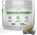 5000mcg of Real Lab-Verified Sulforaphane Supplement - Broccoli Seed Extract 50mg Supplements - Promotes Cognitive Function Liver &amp Cellular Support - 60 Vegan Capsules/Pills