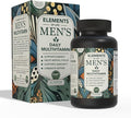 Elements of Life Men’s Multivitamin - High Performance Daily Multi: Methylated Folate &amp B12 - Ashwagandha &amp Rhodiola for Stress &amp Energy - CoQ10 Resveratrol &amp Zinc: Heart &amp Immune
