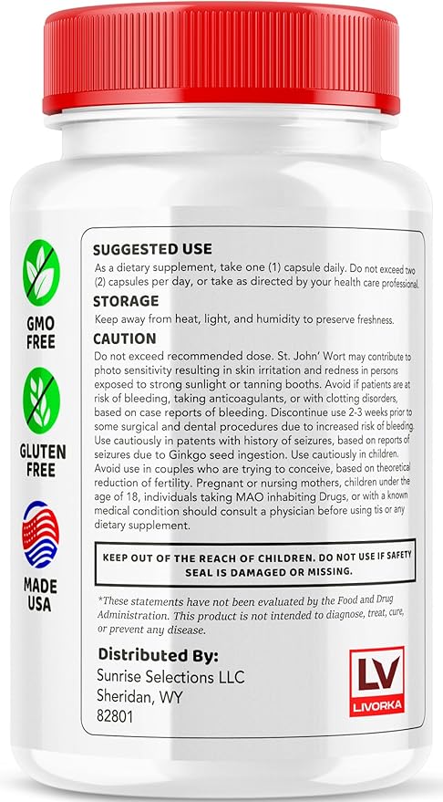 (2 Pack) Glucocyn - Glucocyn Capsules Glycogen Support Official Gluco Cyn Supplement Pills Health &amp Wellness All Natural Ingredients Glucosyn Plus Premium Advanced Formula 60 Capsules for 2 Mon