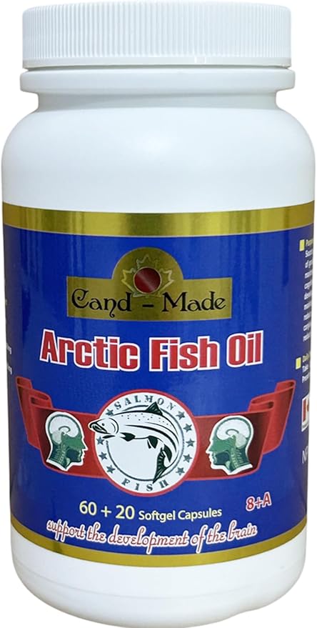 Enhance-High Doee Arctic Fish Oil 80 Softgel Capsules