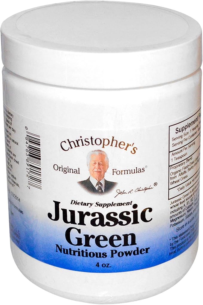 Christopher's Jurassic Green Powder - 4 oz