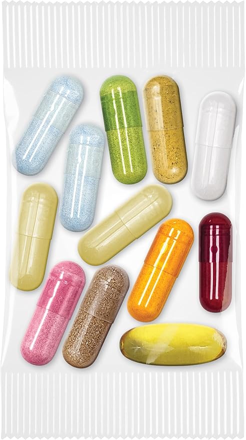 Super Start All-in-One Daily Vitamin Pack - Energy &amp Endurance - Vitamin B12 Panax Ginseng Guarana L-Arginine L-Citrulline &amp BCAAs - 30 Day Supply