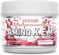 Evogen Amino K.E.M. - EAA &amp BCAA Powder Pump Volumizer | BCAAs Amino Acids Supplement for Blood Flow Muscle Growth &amp Hydration | Cranberry Pomegranate | 30 Servings