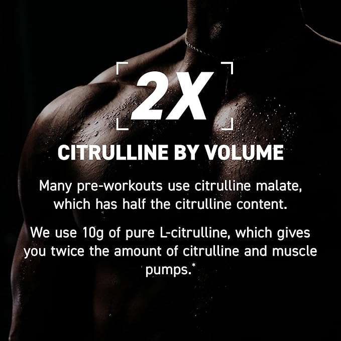 Kaged Pre Workout Elite Stim Free Powder | Cherry Limeade | Creatine Beta Alanine L-Citrulline | No Caffeine | 20 Servings