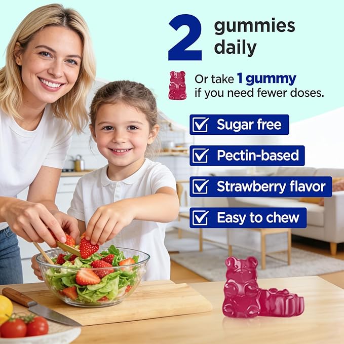 Zinc Gummies Sugar Free Zinc Picolinate 50mg Highly Absorbable Zinc Supplement for Kids &amp Adults Support Immune System Skin Health 120 Gummies