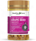 Healthy Care Grape Seed 58000 200 Capsules