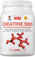 ANDREW LESSMAN Creatine 5000 Micronized Creatine Monohydrate. 240 Servings. Cellular Energy Muscle Strength &amp Growth. Brain Memory Cognition Athletic Performance. No Additives. Ultra-Pure Powder.
