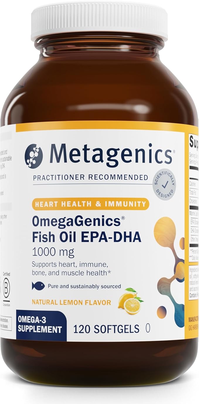 Metagenics Bundle - OmegaGenics EPA-DHA 1000 &amp PhytoMulti - 120 Softgels of EPA-DHA 1000 for Heart Health &amp Immune System Health* - 120 Tablets of PhytoMulti for Overall Health &amp Aging*