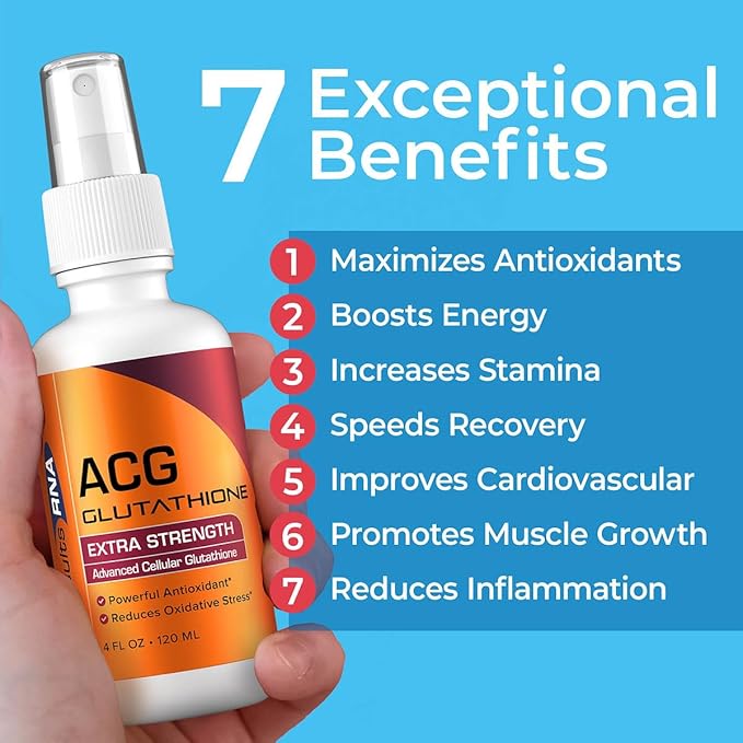 Results RNA - ACG Glutathione Extra Strength Immune Boost – Powerful Antioxidant &amp Immune Boost Formula in a Great Tasting Spray. Recommended by Doctors Worldwide ( 4 oz )