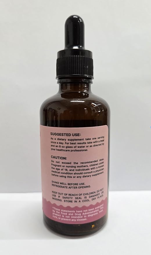 Cranberry Extract Liquid Probiotic with UVA Ursi Tincture D Mannose Liquid - 60ml