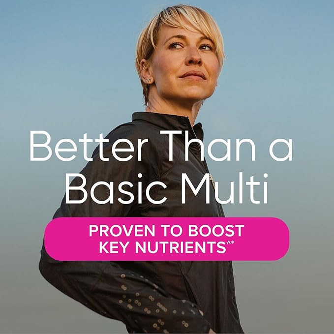 GNC Women’s Ultra Mega Multivitamin Caplets Clinically Proven to Feel Better Immune Support Vitamin A B C D Iron Biotin Beauty Gluten Free Timed Release 90 ct 45 svgs