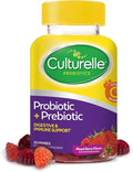 Culturelle Kids Chewable Probiotics for Kids Ages 3+ 30 Count Daily Probiotic Gummies for Women &amp Men Berry Flavor 52 Count