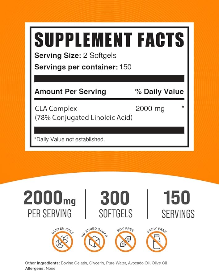 CLA 2000mg Softgels + Omega 3-6-9 Softgels