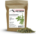 Lost Empire Herbs Gynostemma pentaphyllum (Jiaogulan) Tea | Premium Grade Loose Leaf | Potent Adaptogen Energizing and ATP Booster (100 Grams)