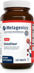 Metagenics GlutaClear - Advanced Glutathione Support* - with 750 mg Niacinamide Vitamin C Selenium &amp Broccoli Seed Extract - Potent Antioxidant &amp Detox Support* - Non-GMO Gluten-Free - 120