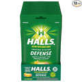 HALLS Defense Assorted Citrus Vitamin C Drops Dietary Supplement Drops 12 Bags of 30 Drops (360 Total Drops)