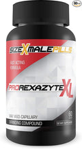 Pro Rexazyte XL - Max Vaso-Capillary Expanding Compound - L-Arginine Enlargement Formula for Improved Blood Flow and Vein Expansion - Pro XL Rexazyte Pills for Improved Circulatory Function
