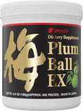 Umeken Plum Ball EX Concentrated Extract with Antioxidants Citric Acid and Mumefural Daily Supplement Japanese Green Plum Extract 3 Month Supply 6.4oz 180g Bottle Pack of 1