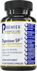 Premier Research Labs Digestase-SP - Enzymes for Digestion Fermented Digestive Enzymes for Women &amp Men Gut Health Support Pills with Peptidase Hemicellulase - 60 Vegetarian Capsules