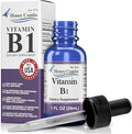 Vitamin B1 (Thiamine) Drops - High Potency Thiamine Vitamin B1 Extract - Vegan Alcohol-Free Non-GMO Vitamin Liquid - Maintain Nervous System Health Support Digestion &amp Boost Energy 1 Fl Oz.