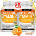Liposomal Vitamin C 2100mg High Absorption Fat Soluble VIT C - Immune Support Collagen Booster Immunity Defense &amp Powerful Antioxidant MCT Oil &amp Sunflower Lecithin Acsorbic Acid Vegan Non-G