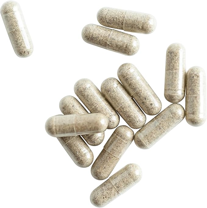100% Organic Grass Fed Beef Liver Capsules (180 Caps) - Pasture Raised - Iron Vitamin A B Collagen - Promotes Energy Detoxification Whole Body Wellness - Ancestral Paleo Living - Ion Supplements