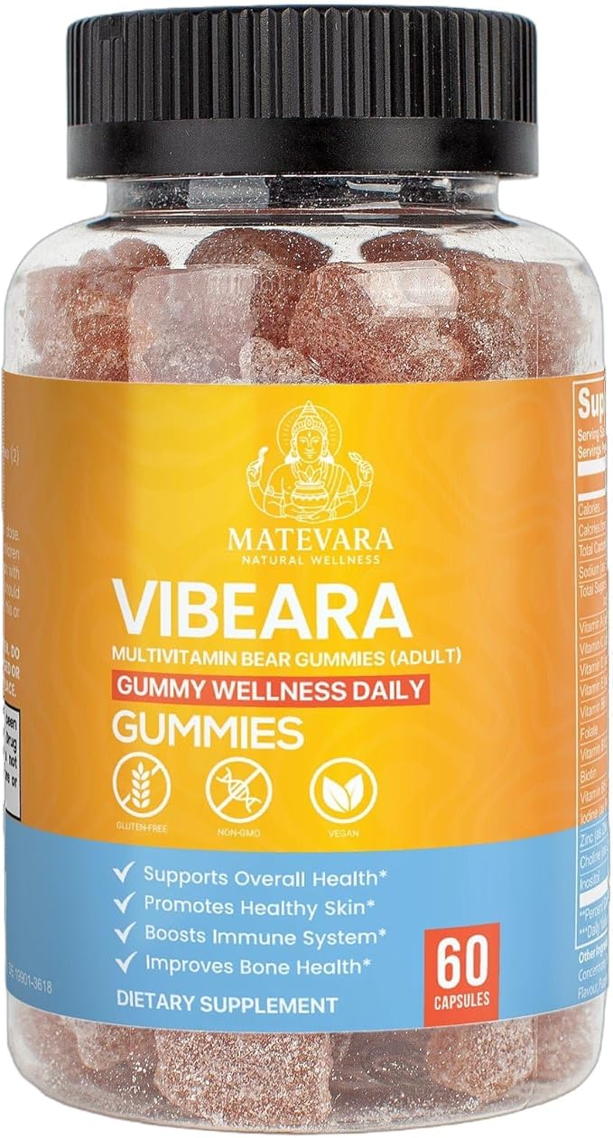 Vibeara Multivitamin Bear Gummies (Adult) |60 Count