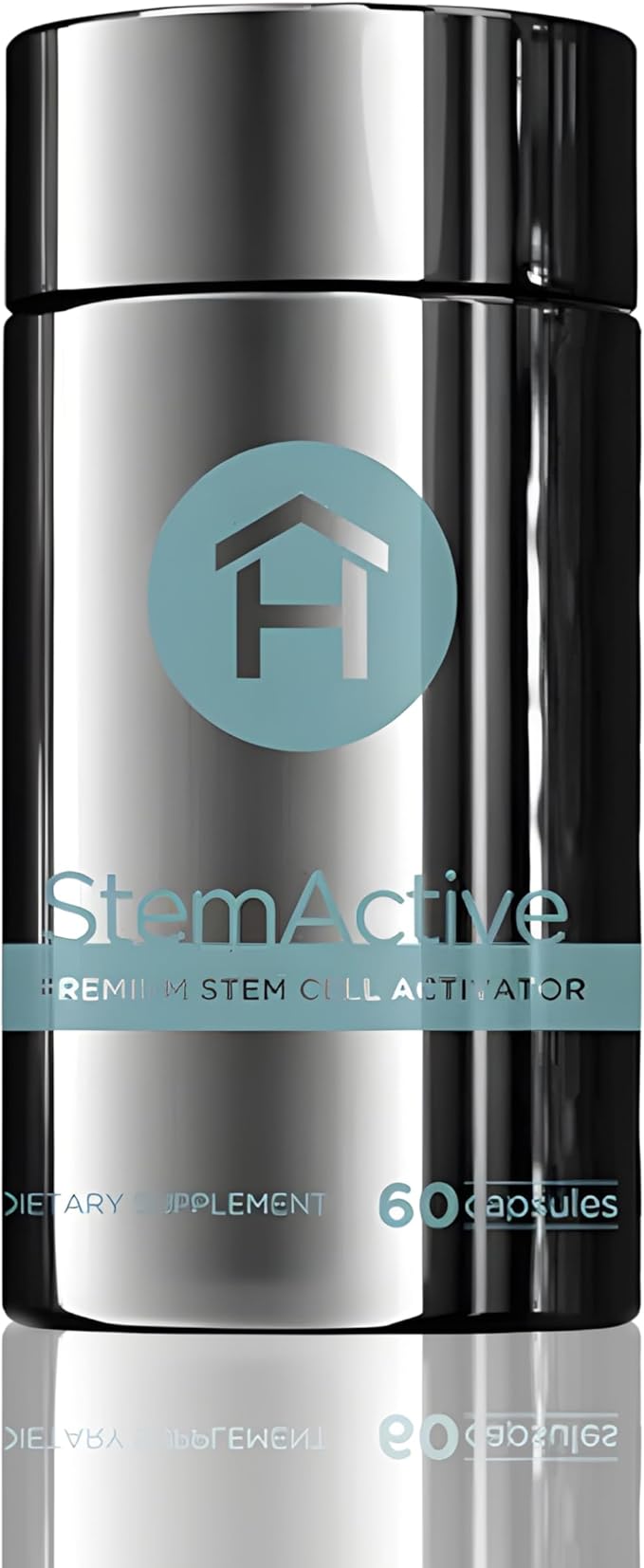 StemActive Stem Cell Support Supplement - 60 Capsules - Boost Circulating Stem Cells - Premium Stem Cell Activator - Madagascan Aloe Macrolada - Blue-Green Algae