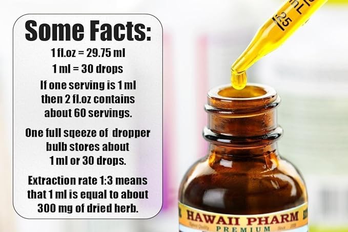 Psyllium Alcohol-Free Liquid Extract Psyllium (Plantago Ovata) Seed Glycerite Natural Herbal Supplement Hawaii Pharm 2x2 fl.oz