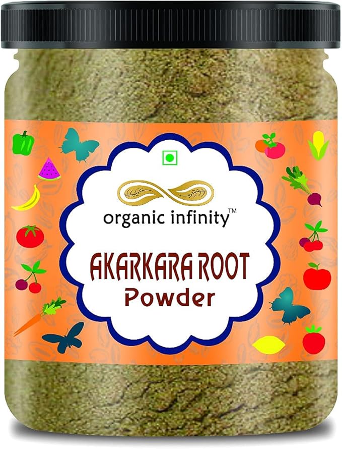 Viva Akarkara Root Powder | Anacyclus Pyrethrum | Pellitory Root Powder- 500 GM