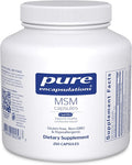 Pure Encapsulations MSM Capsules | Sulfur Supplement to Support Joints Immune System Connective Tissue and Respiratory Health* | 250 Capsules