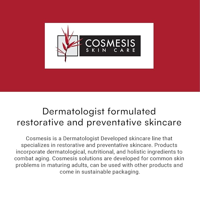 Resveratrol Anti-Oxidant Serum - Combat Aging with Antioxidants from Tea Polyphenols &amp Resveratrol - 1 fl oz - Cosmesis