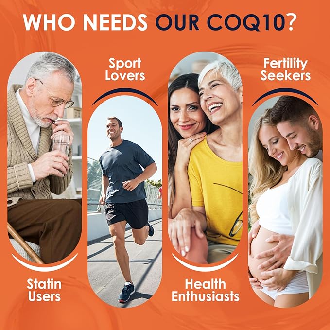 NATURE TARGET Ubiquinol CoQ10 400mg softgels with PQQ &amp Turmeric High Absorption Coenzyme Q10 Supplement with ALA &amp Black Pepper Antioxidant for Heart &amp Brain Health Energy Production