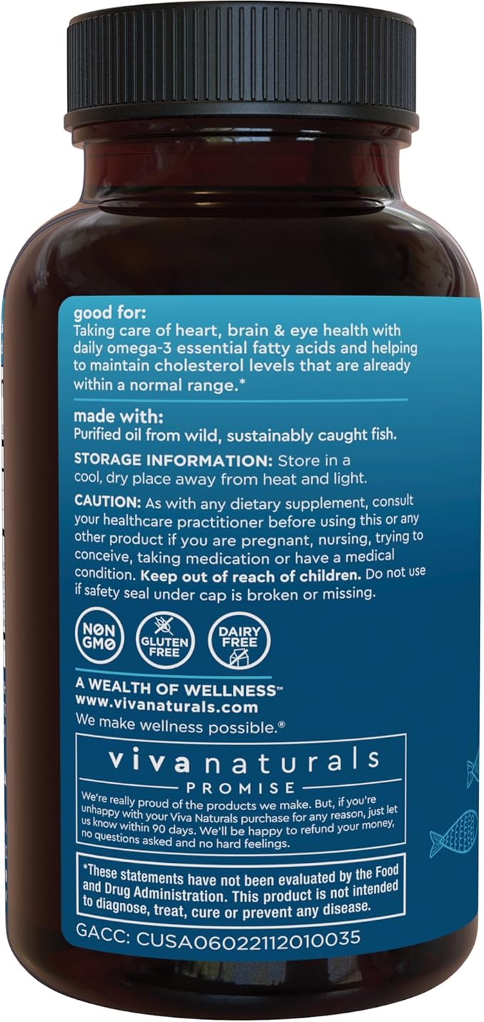 Triple Strength Omega 3 Fish Oil Supplement for Men and Women – 2500 mg High-Potency Easy-to-Absorb Re-esterified Triglyceride Form Pescatarian-Friendly DPA EPA DHA Omega 3 Supplement 180 Softgels