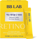 BB LAB Retinol C 1000 Powder Blend with Vitamin C Retinol Vitamin E B5 &amp Zinc for Radiant Skin Korea Inner Beauty Supplement for Healthy-Looking Skin