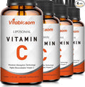 Vitablosom Liposomal Vitamin C 2000mg Liquid for Adults High Absorption VIT C Maximize Vitamin C Immune System &amp Antioxidant Support 60ML (4 Bottle)