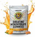 Ekkovision Creatine Monohydrate Gummies for Men and Women Orange Citrus Flavor Sugar Free Creatine Gummies for Pre Workout Muscle Strength and Recovery Vegan &amp Travel Friendly 300 Ct 60 Serv